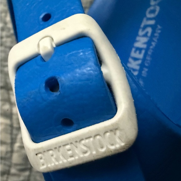 Birkenstock Gizeh EVA Sandals Scuba Blue 7 - Picture 11 of 14